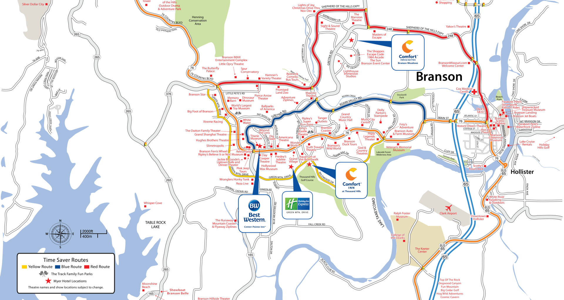 Branson map